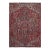 Auburn Red Vintage Persian Heriz Hand Knotted Wool Clean Oriental Rug - 7'6" X 10'7" For Sale