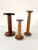 Rustic Antique Wood Spools, Set 3 For Sale - Image 3 of 12
