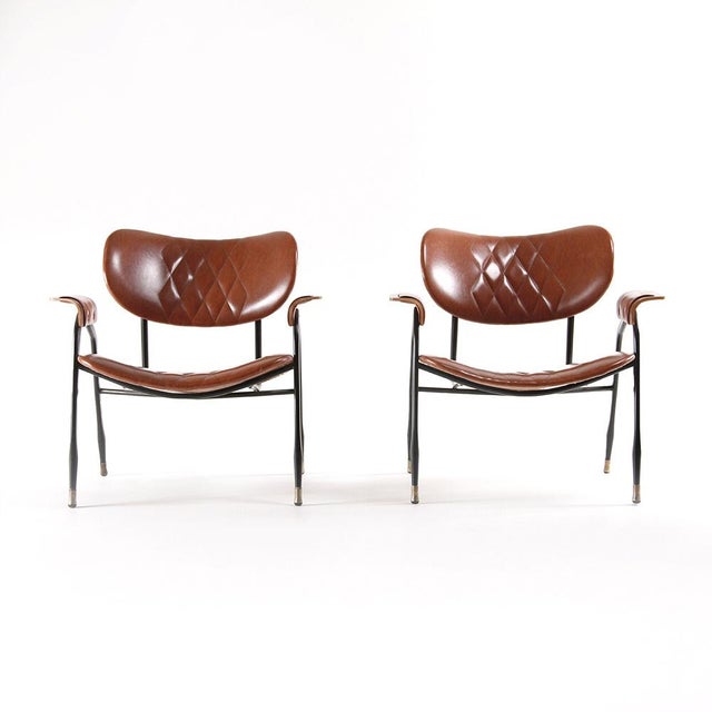 Armchairs by Gastone Rinaldi for Rima, 1950s, Set of 2 For Sale - Image 15 of 15