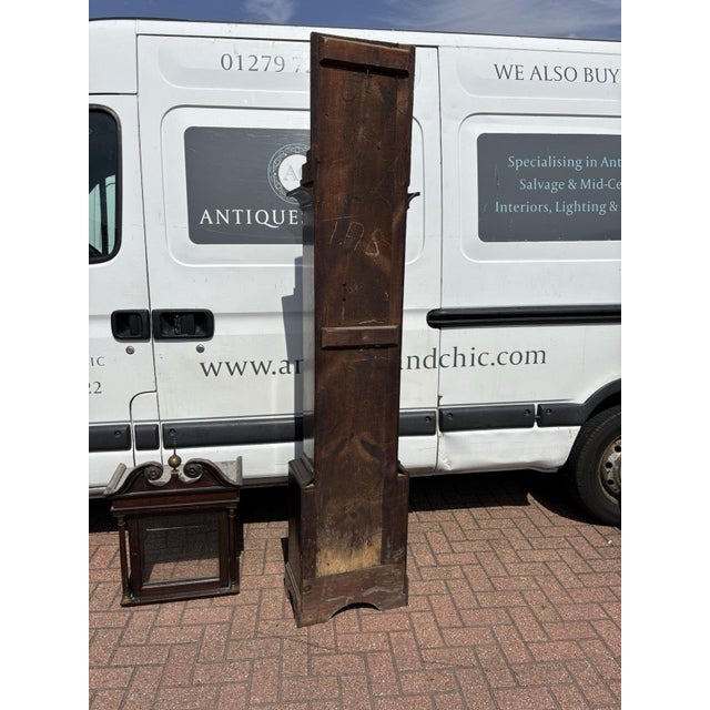 Antique Georgian Longcase Clock in Oak by Michael Wilde, 1775 For Sale - Image 10 of 18
