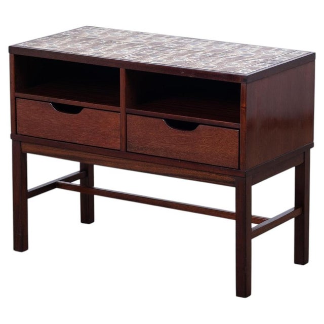 Mahogany Hall Table by Severin Hansen, Denmark, 1950s For Sale - Image 14 of 14