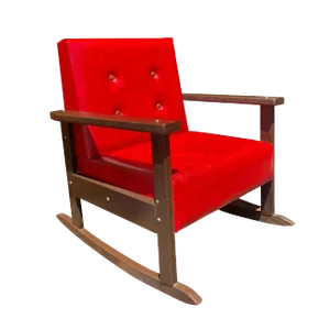 Vintage Arts & Crafts Mission Style Childs Rocking Chair