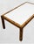 Theodore Alexander 1990s Theodore Alexander Style Bamboo Faux Tortoiseshell Faux Goat Skin Large Regency Style Coffee Table For Sale - Image 4 of 12