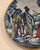 Majolica Plate of Paul and the Soldiers, Italy Circa 1960 For Sale - Image 4 of 6
