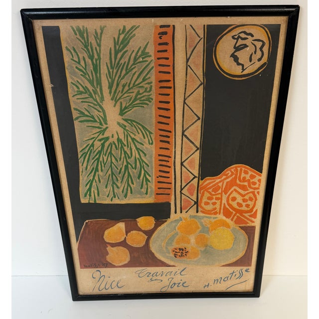 After Henri Matisse (1869–1954), Nice, Travail et Joie, Color Offset Lithograph For Sale - Image 17 of 18