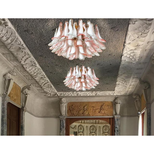 Italian Petal Ceiling Lights, Set of 2 For Sale - Image 4 of 11