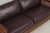 Wood Stickley Mission Oak Burgundy Leather Sofa For Sale - Image 7 of 18