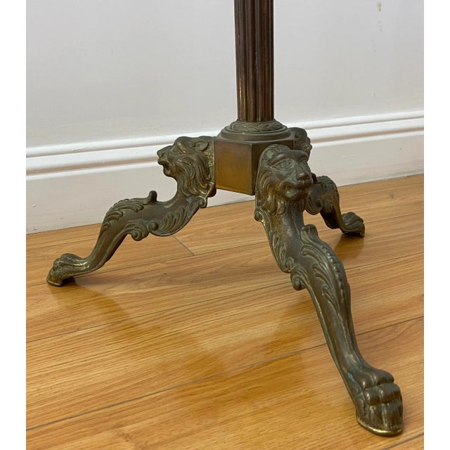 Art Nouveau Early 20th Century Brass Towel Holders - a Pair For Sale - Image 3 of 10