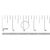 14K White Gold 1/2 Cttw Round Diamond Milgrain Wedding Band - Size 6.5 For Sale In New York - Image 6 of 6