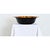 English, vintage metal washbasin that would have been used on a vanity or in a kitchen, recently updated with new gold...