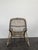Wicker and Bamboo Lounge Chair by Georges Coslin For Sale - Image 4 of 6