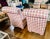 Vintage Ashley Manor Pair of Red, White and Green Plaid Slipper Side Chairs For Sale - Image 11 of 12