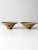 Late 20th Century Vintage Handmade Pottery Bowls Pair For Sale - Image 5 of 13