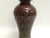 2000 - 2009 Oxblood Red and Gold Art Glass Vase For Sale - Image 5 of 8