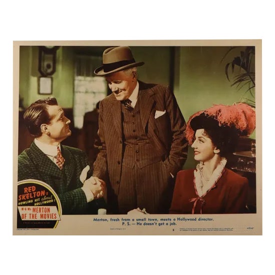 Merton of the Movies Lobby Card, USA, 1948 For Sale