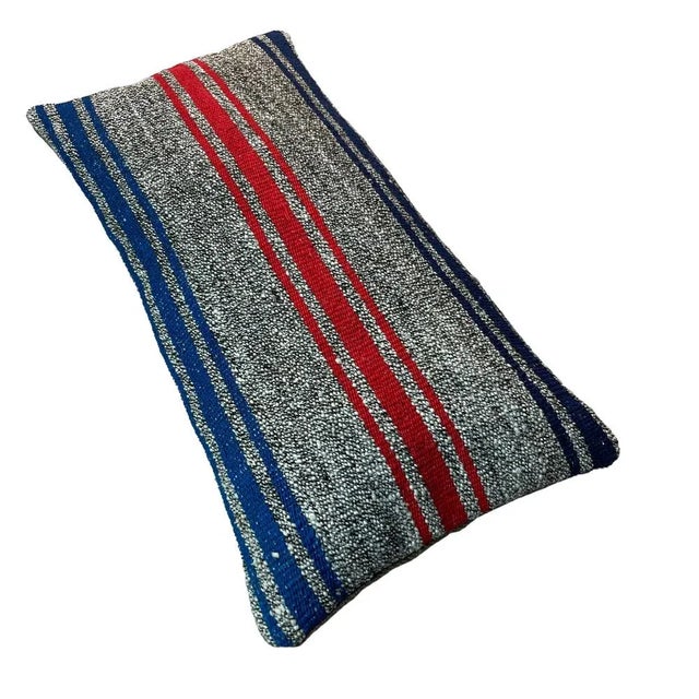 Vintage Turkish Kilim Cushion Cover, 1970s For Sale - Image 10 of 11