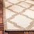 Contemporary Coastal Indoor Outdoor Rug Cream & Beige 3'x5' For Sale - Image 3 of 5