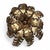 Maison Jansen Triple Palm Tree Floor Lamp in the Style of Maison Jansen For Sale - Image 4 of 8