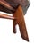 Handcrafted Live Edge Hardwood Bench in the Style of Appalachian Folk Art For Sale - Image 12 of 12