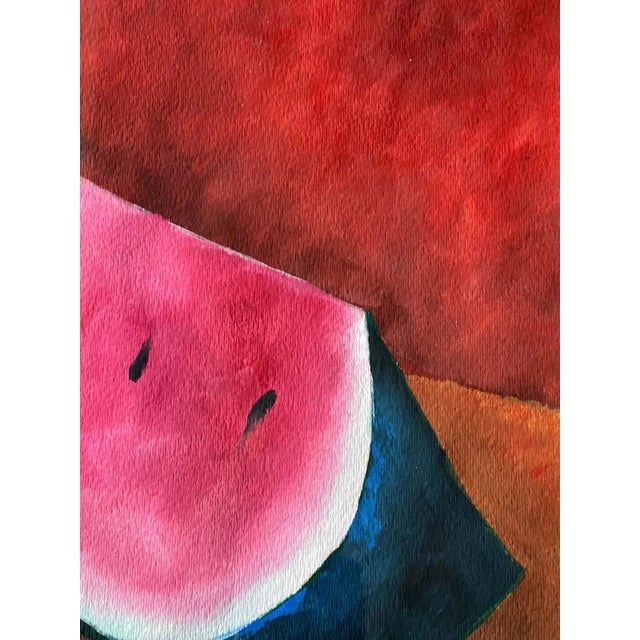 Framed Mexican Watercolor on Paper Attributed to Rufino Tamayo For Sale - Image 4 of 13