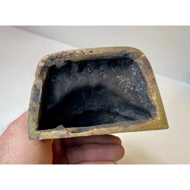 Antique Indian Bronze Chief Bookend, USA. 1920s For Sale - Image 6 of 8