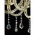 Ornate Imperial Venetian Chandelier with Gold Curled Murano Glass by Simoeng for Simoeng For Sale - Image 6 of 9