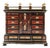 Antique Monetiere in Ebony and Tortoiseshell Finish, 1680 For Sale