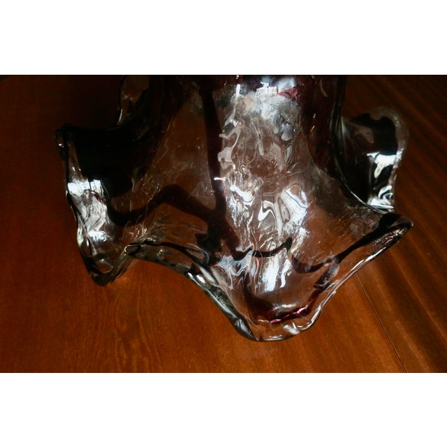 Large Art Glass Pendant Light by Pertti Santalahti for Humppila, 1960s For Sale - Image 12 of 14