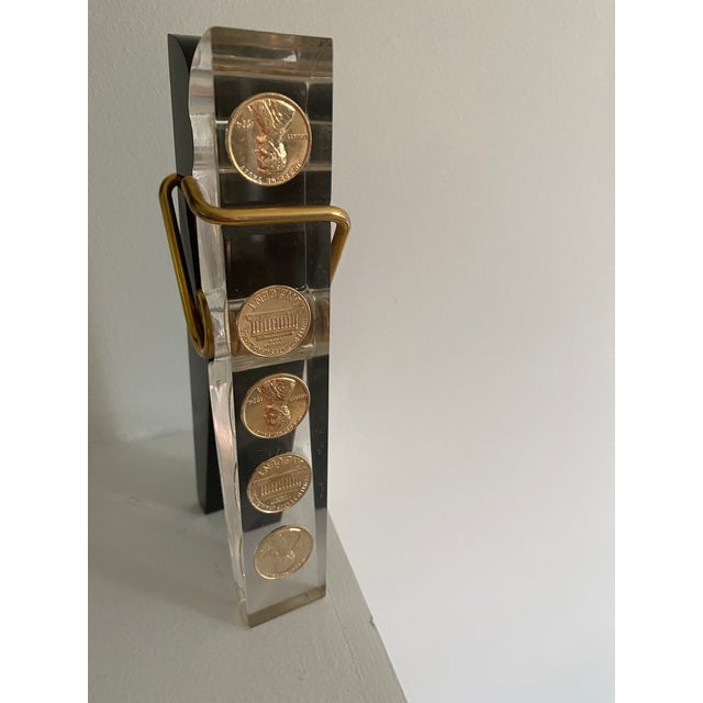 1970s Vintage Giant Lucite Clothes Pin Decor For Sale - Image 5 of 13