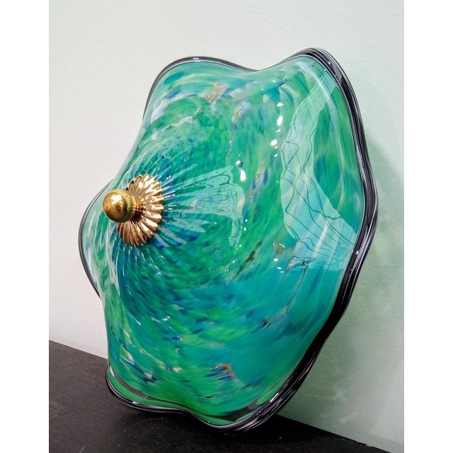 Vintage Wall Light in Murano Glass For Sale - Image 10 of 18
