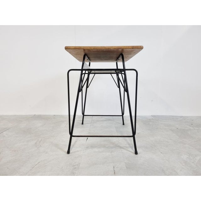 Vintage Desk by Willy Van Der Meeren for Tubax, 1950s For Sale - Image 11 of 12