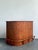 This exceptional vintage curved bamboo Tiki bar embodies the relaxed glamour and escapist spirit of mid-century tropical...