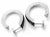 Cartier Panthere 18k White Gold Diamond Onyx Hoop Earrings For Sale - Image 10 of 12