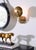 Wildwood Wildwood Dovi Brass Sconce For Sale - Image 4 of 6