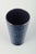 Ingrid Atterberg for Upsala-Ekeby Ceramic vase, model 2456, 1960s. Cylindrical stoneware vase with deep dark blue glaze...