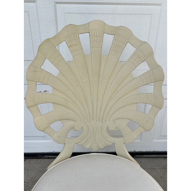 Regency 1960s Clam Shell Chair in Style of Tropitone Veneman Collection Grotto by Brown Jordan For Sale - Image 10 of 10