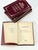 Vintage Set of 4 Classic Books, Red Faux Leather For Sale In Atlanta - Image 6 of 12