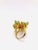 Bochic Capri Vintage 18K Gold & Silver Multi-Gem Cocktail Ring, 1999 For Sale - Image 11 of 11