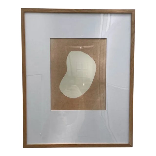 Svetlana Bogatcheva Contemporary Neutral Framed Abstract Collage For Sale