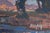 Sunset at Grand Teton National Park - Plein Aire Landscape in Oil on Board Vibrant plein aire landscape by Thomas Bradshaw...