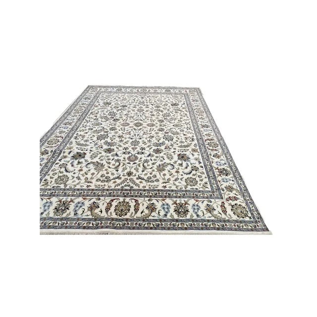 2010s Handwoven Persian Style Area Rug 9x12 For Sale - Image 5 of 12