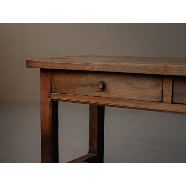 Antique French Oak Worktable, 1890s For Sale - Image 18 of 18
