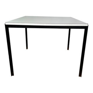 Mid Century Florence Knoll Iron T Bar Kitchen Table For Sale