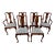 Late 20th Century Attributed to Henkel Harris Set of 6 Dining Chairs For Sale