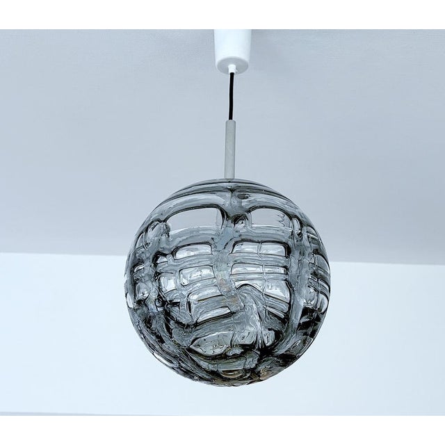 1970s Murano Glass Pendant Light from Doria, 1970s For Sale - Image 5 of 18