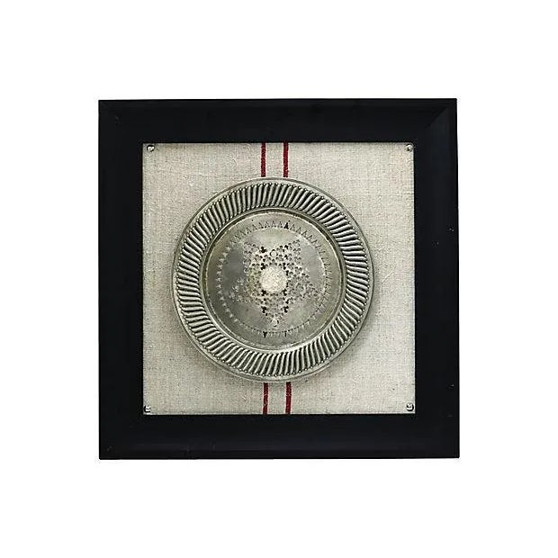 English Framed English Silver-Plate Star Tray For Sale - Image 3 of 3