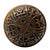 1890s American Bronze Door Knobs With Rosettes - A Pair For Sale - Image 6 of 9