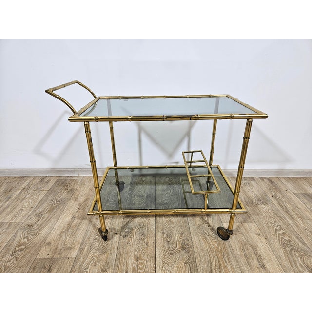 Vintage Bar Cart, France, 1970s For Sale - Image 6 of 15