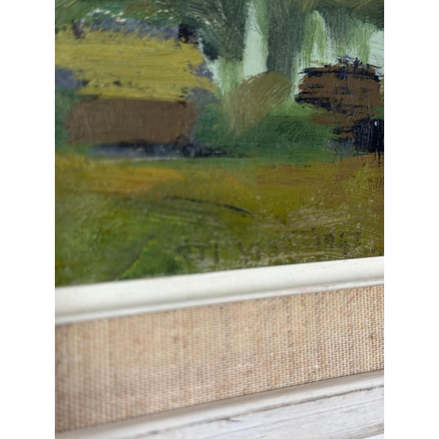 1940s Kurt Törnqvist, House, 1947, Oil on Panel, Framed For Sale - Image 5 of 18