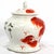 Early 20th Century Chinese Qing/Republic Lidded Porcelain Jar With Red Foo Lion and Script C 1900 For Sale - Image 5 of 11